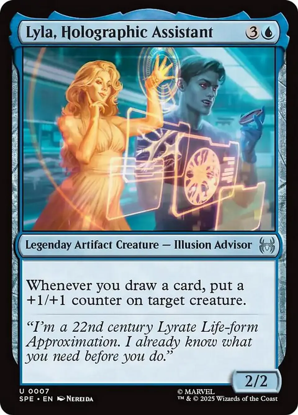 Lyla, Holographic Assistant | Inglés | NM | SPE 1