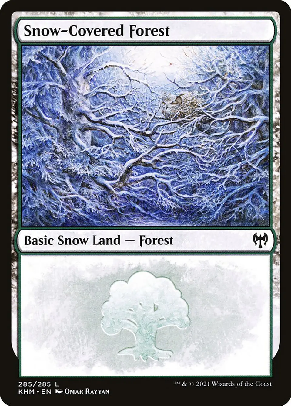 Snow-Covered Forest (foil) | Inglés | NM | KHM 1
