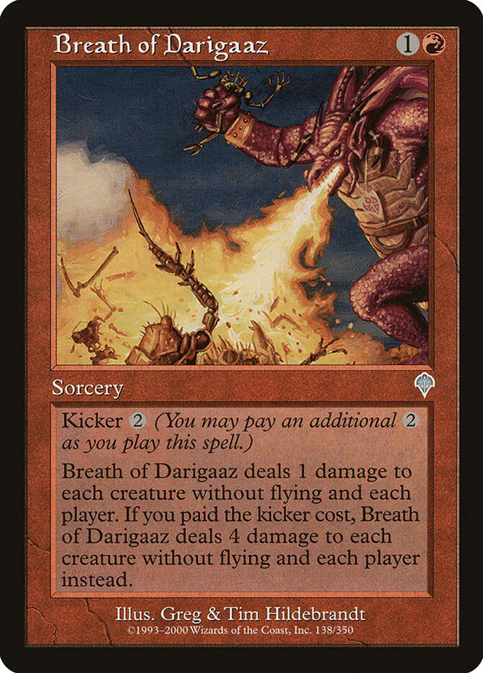 Breath of Darigaaz (Retro Frame) | Español | HP | INV 1