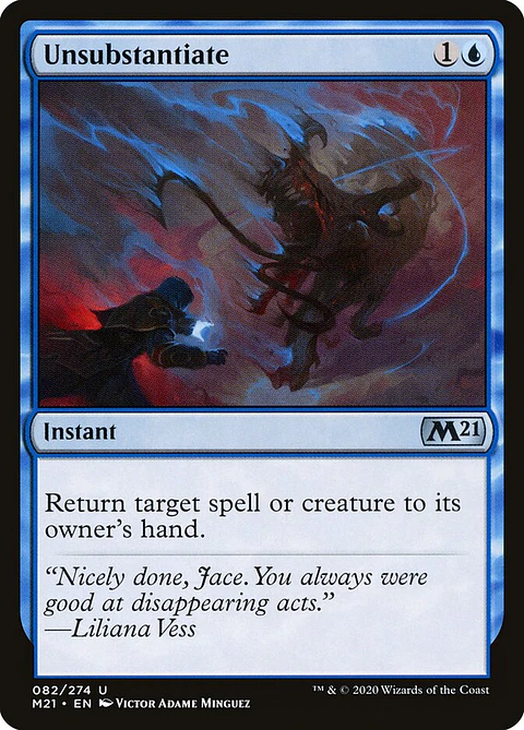 Unsubstantiate (foil) | Español | EX | M21