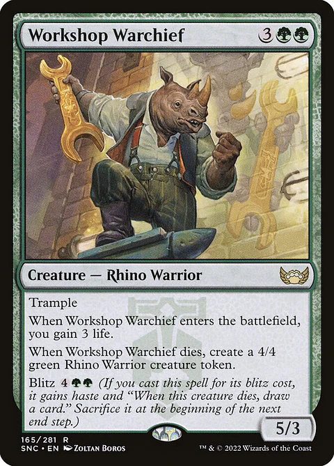 Workshop Warchief (foil) | Español | EX | SNC
