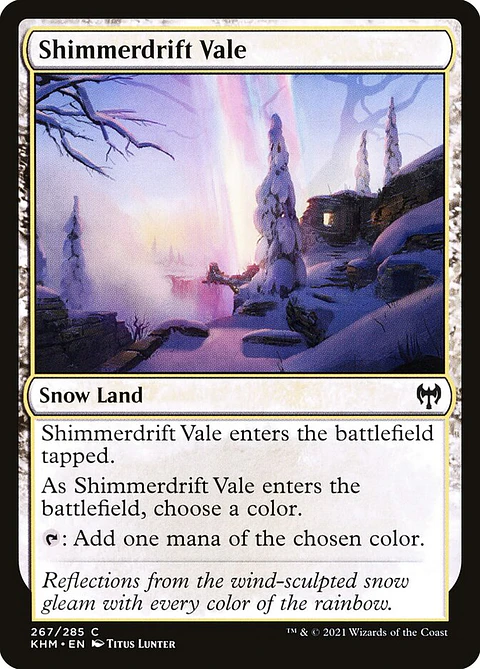 Shimmerdrift Vale | Español | EX | KHM