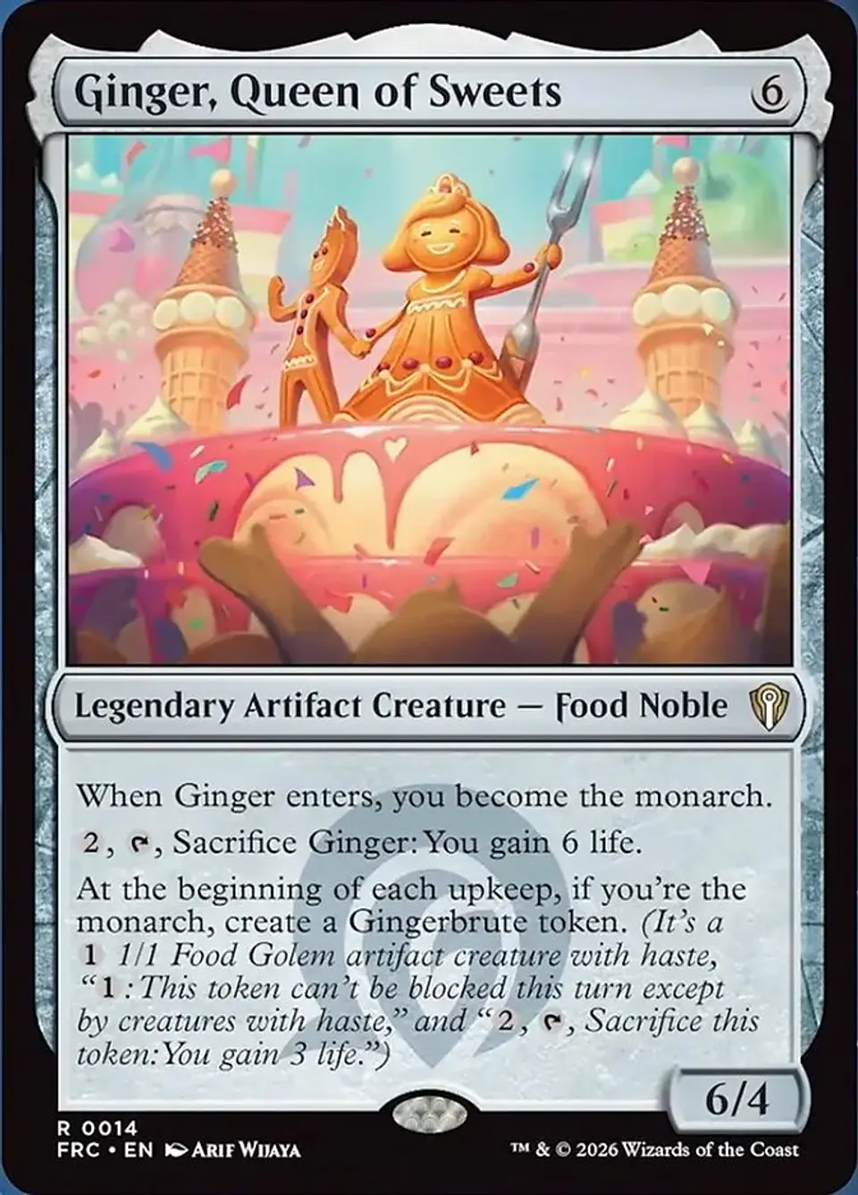 Ginger, Queen of Sweets | Inglés | NM | FRC 1