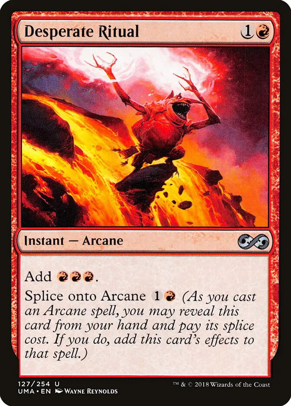 Desperate Ritual | Inglés | NM | UMA 1