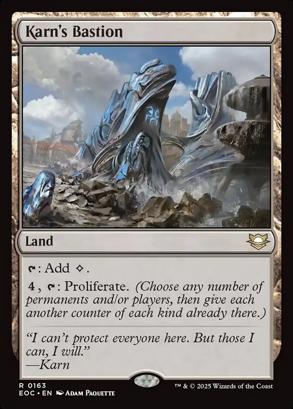 Karn's Bastion | Inglés | NM | EOC 1