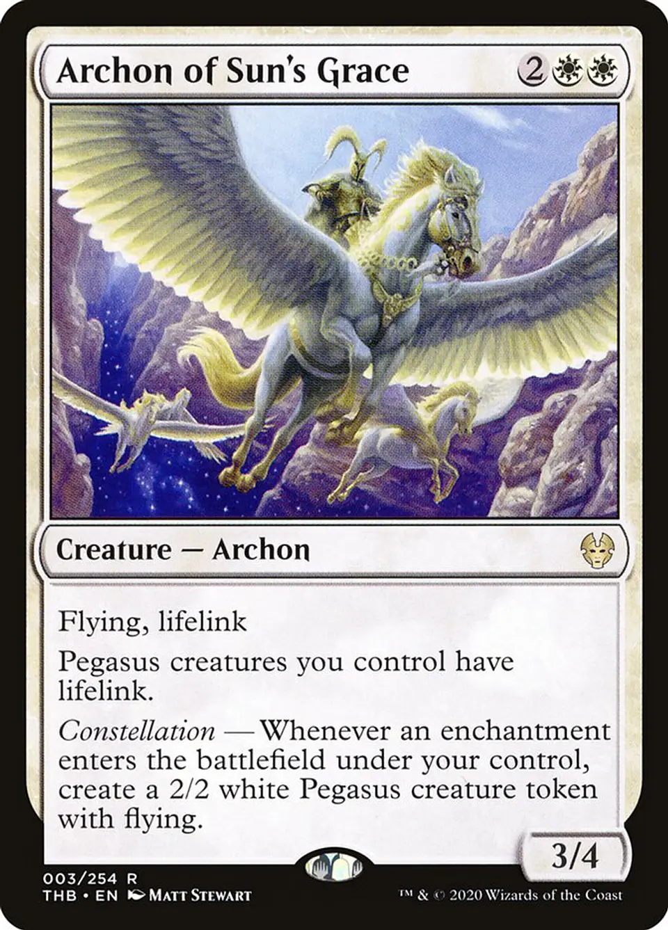 Archon of Sun's Grace (foil) | Inglés | EX | THB 1