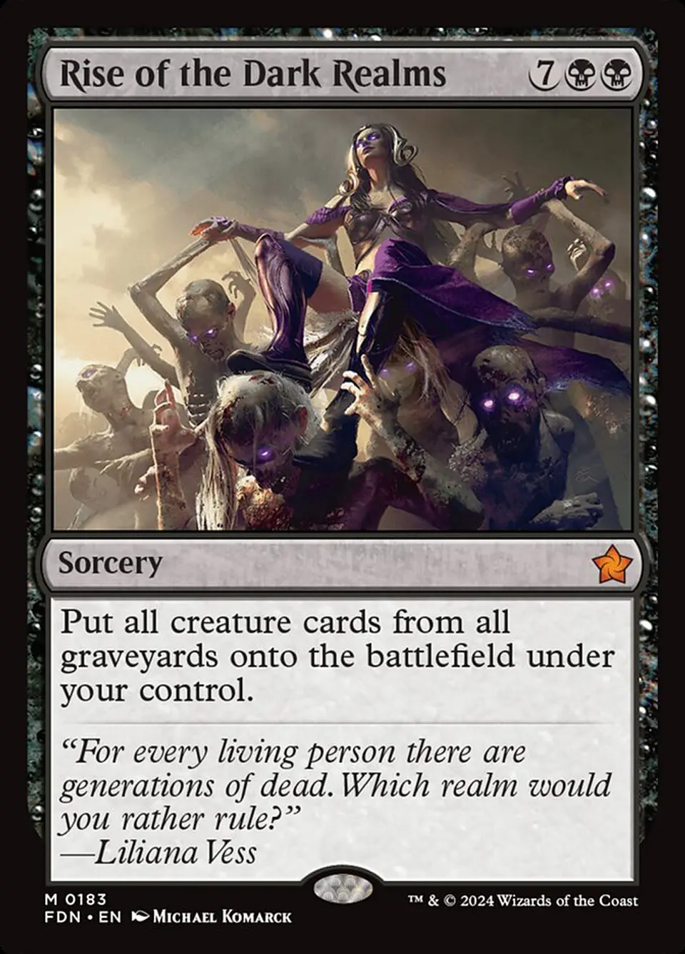 Rise of the Dark Realms | Inglés | NM | FDN 1