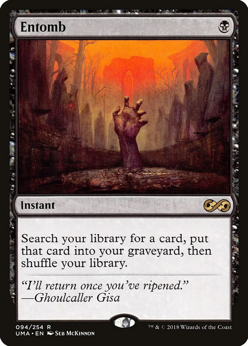Entomb | Inglés | NM | UMA 1
