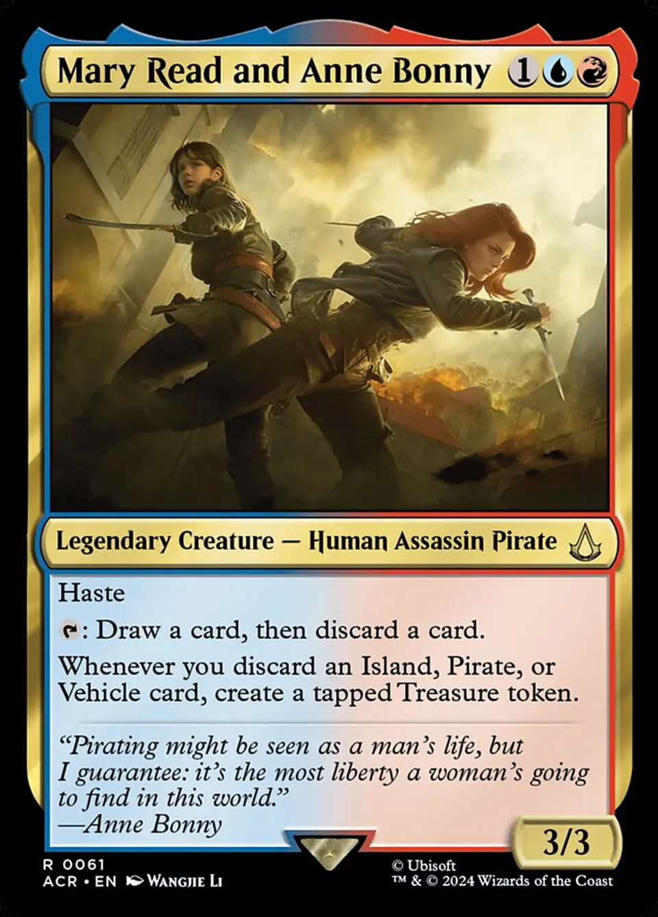 Mary Read and Anne Bonny | Español | NM | ACR 1