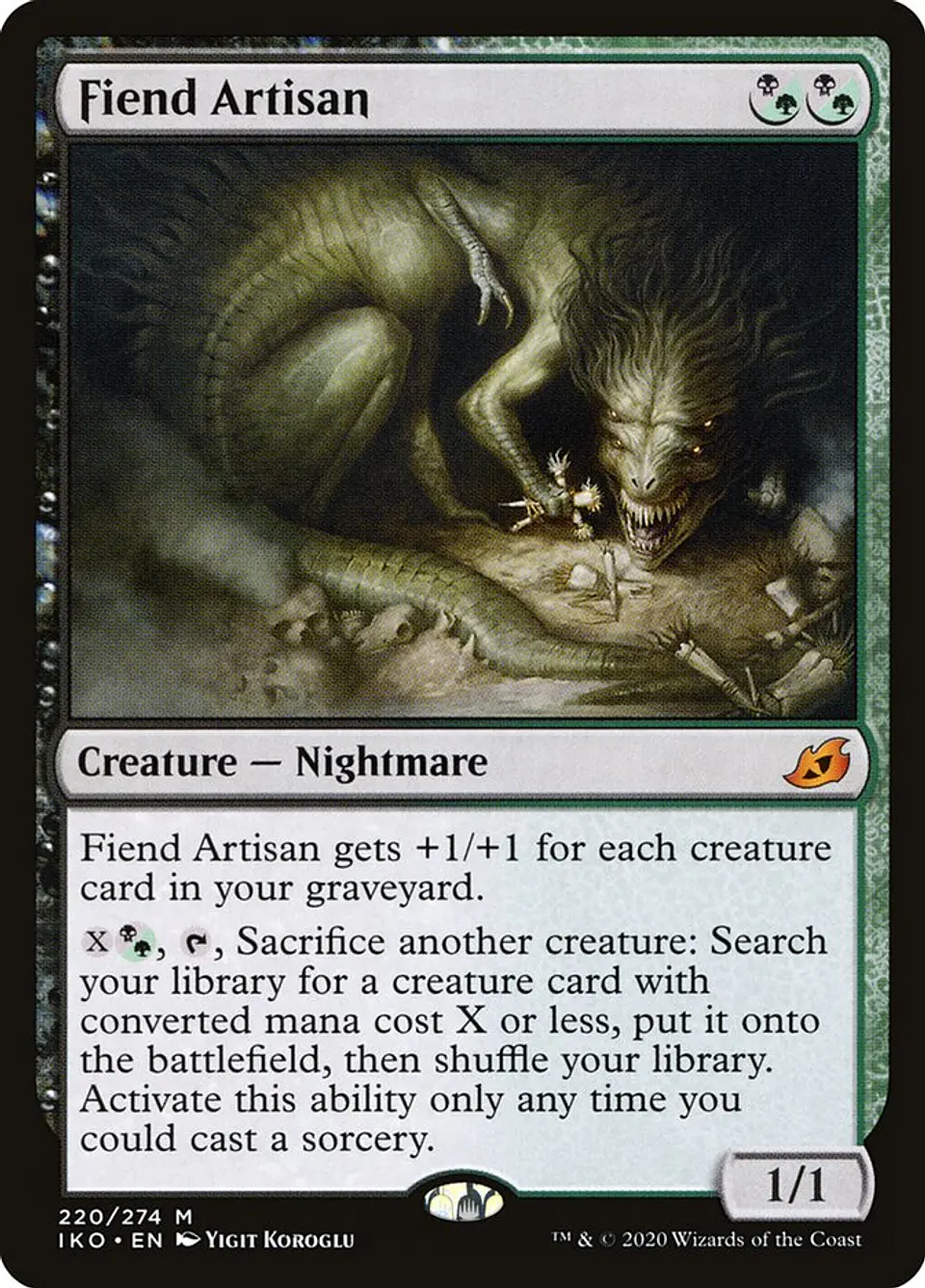 Fiend Artisan | Español | NM | IKO 1