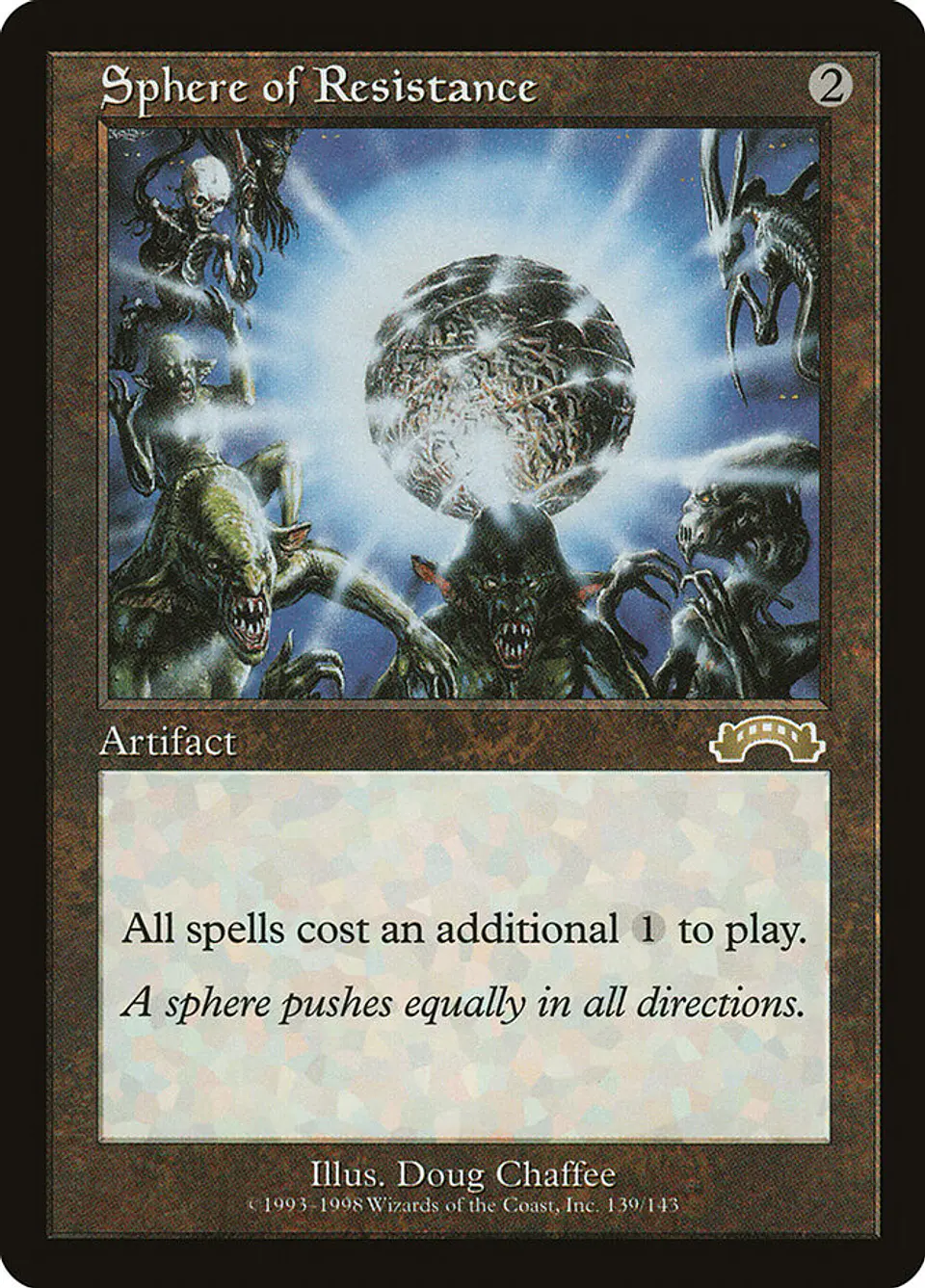 Sphere of Resistance (Retro Frame) | Español | EX | EXO 1