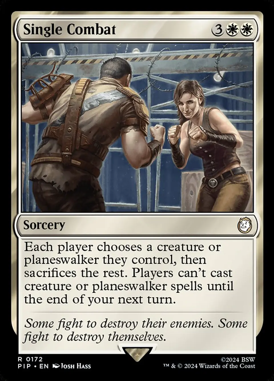 Single Combat (foil) | Inglés | NM | PIP 1
