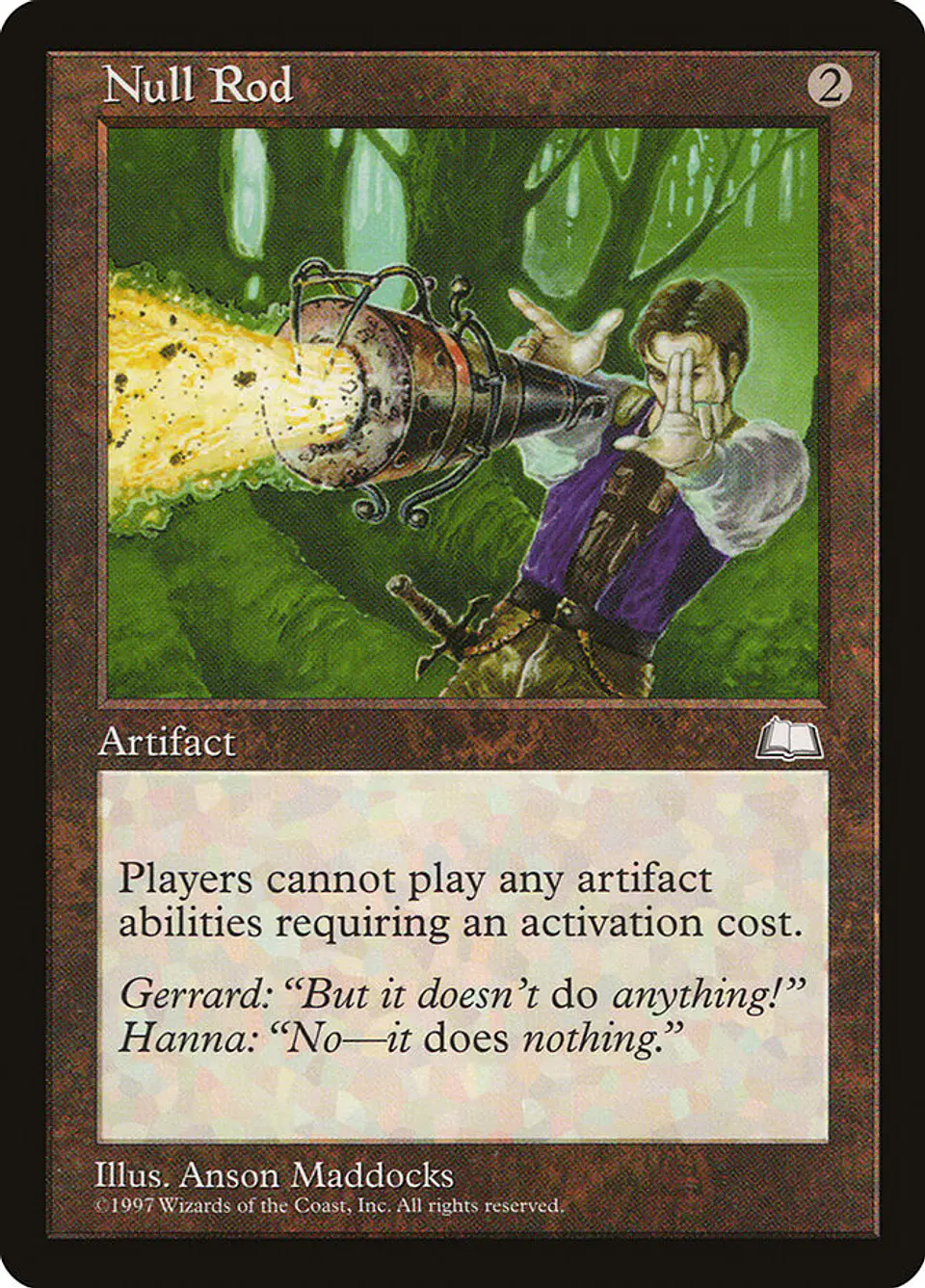 Null Rod (Retro Frame) | Español | HP | WTH 1