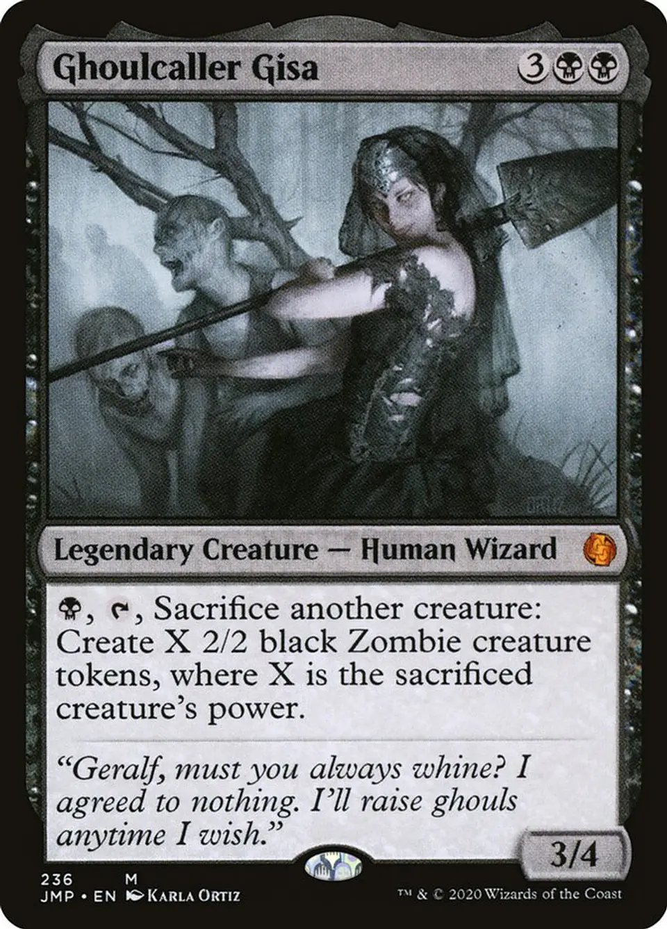 Ghoulcaller Gisa | Inglés | NM | JMP 1