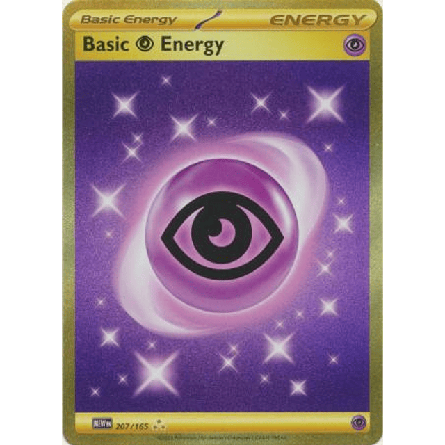 Psychic Energy - 207/165 - Gold Secret Rare