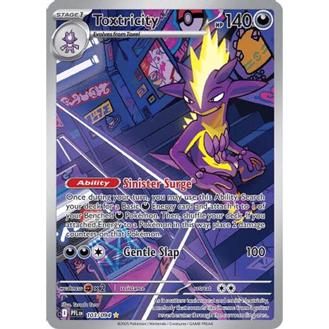 Toxtricity - 103/094 - Illustration Rare