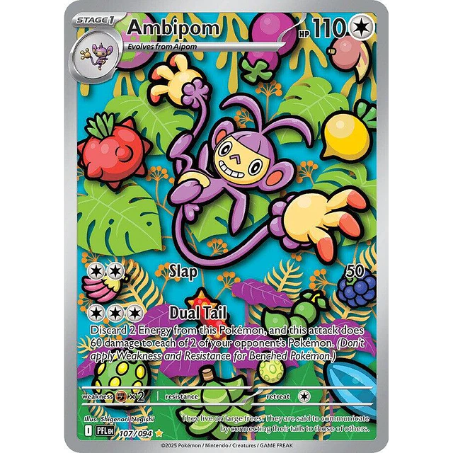Ambipom - 107/094 - Illustration Rare