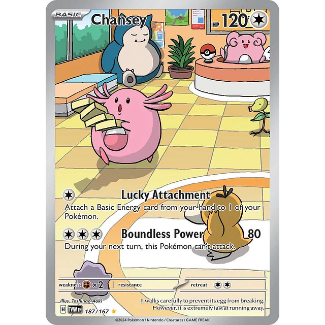 Chansey - 187/167 - Special Illustration Rare