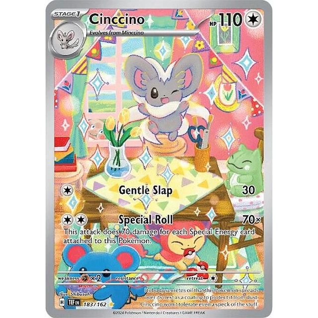Cinccino - 183/162 - Illustration Rare