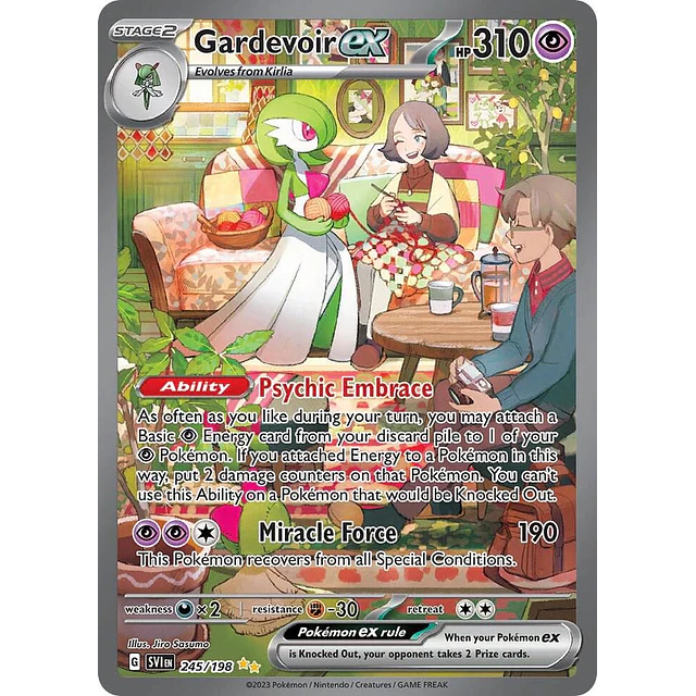 Gardevoir ex - 245/198 - Special Illustration Rare
