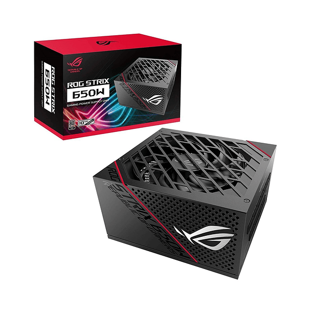 Fuente de poder Asus ROG STRIX 650w 80plus Gold Modular  2