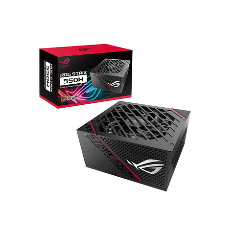 Fuente de poder Asus ROG STRIX 550w 80plus Gold Modular 