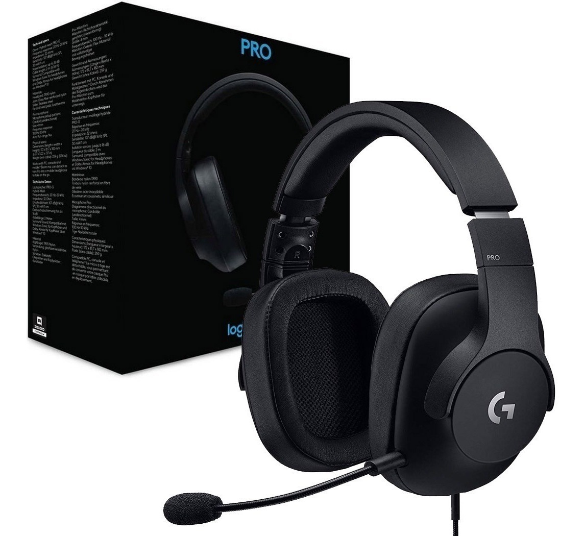 Audífono Gamer Logitech G Pro Negro  2