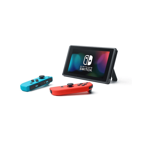 Consola Nintendo Switch con Neon Blue y Neon Red Joy-Con  3