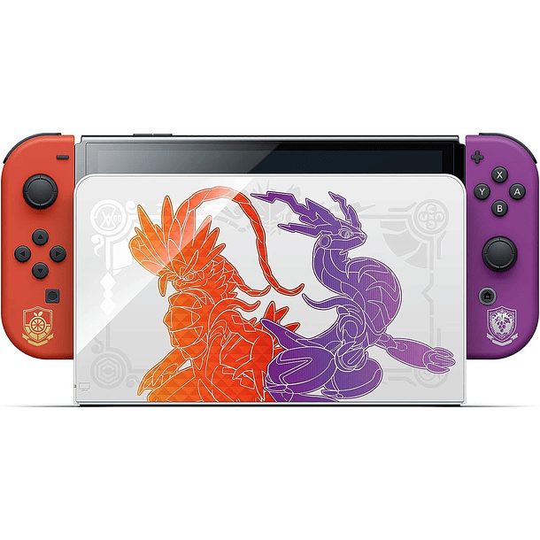 Consola Nintendo Switch OLED Modelo Pokémon Scarlet & Violet Edicion Especial  2