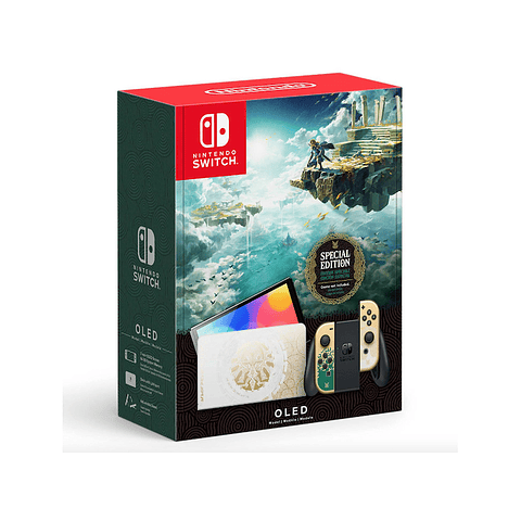 Consola Nintendo Switch Oled Zelda LT2 