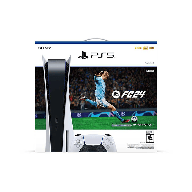 Consola PlayStation 5 Edición EA FC24 con disco 3