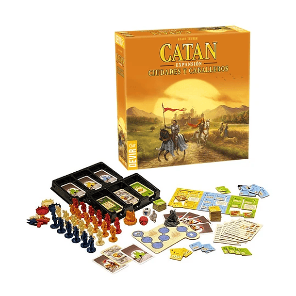 Juegos de mesa Catan: Ciudades y Caballeros de Catan  2