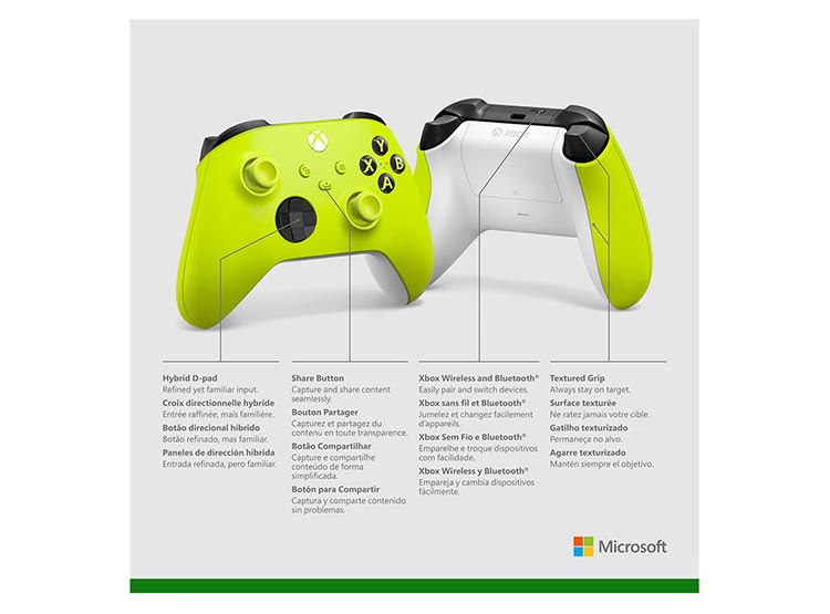 Mando XBOX Wireless Electric Volt  6