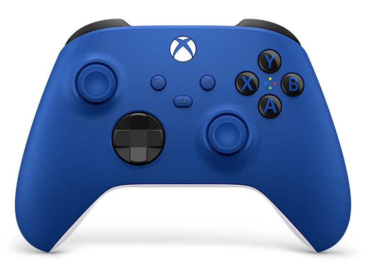 Control Microsoft control Xbox Shock Blue 1