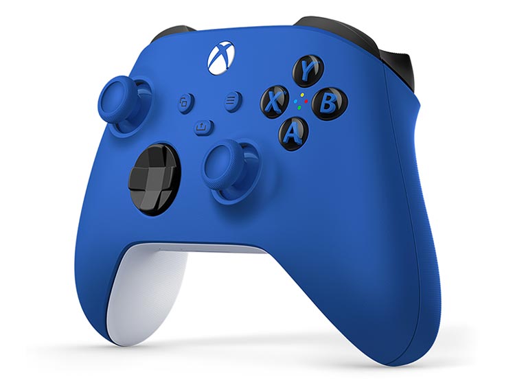 Control Microsoft control Xbox Shock Blue 2