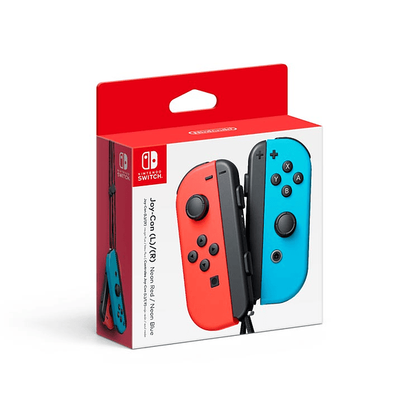 Control Nintendo Joy-Con (L/R) - Neon Red/Neon Blue 2