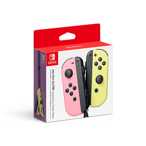Control Nintendo Joy-Con (L/R) Pastel Pink/Pastel Yellow 