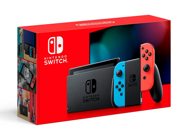 Consola Nintendo Switch Neon LT2 Negra OLED
