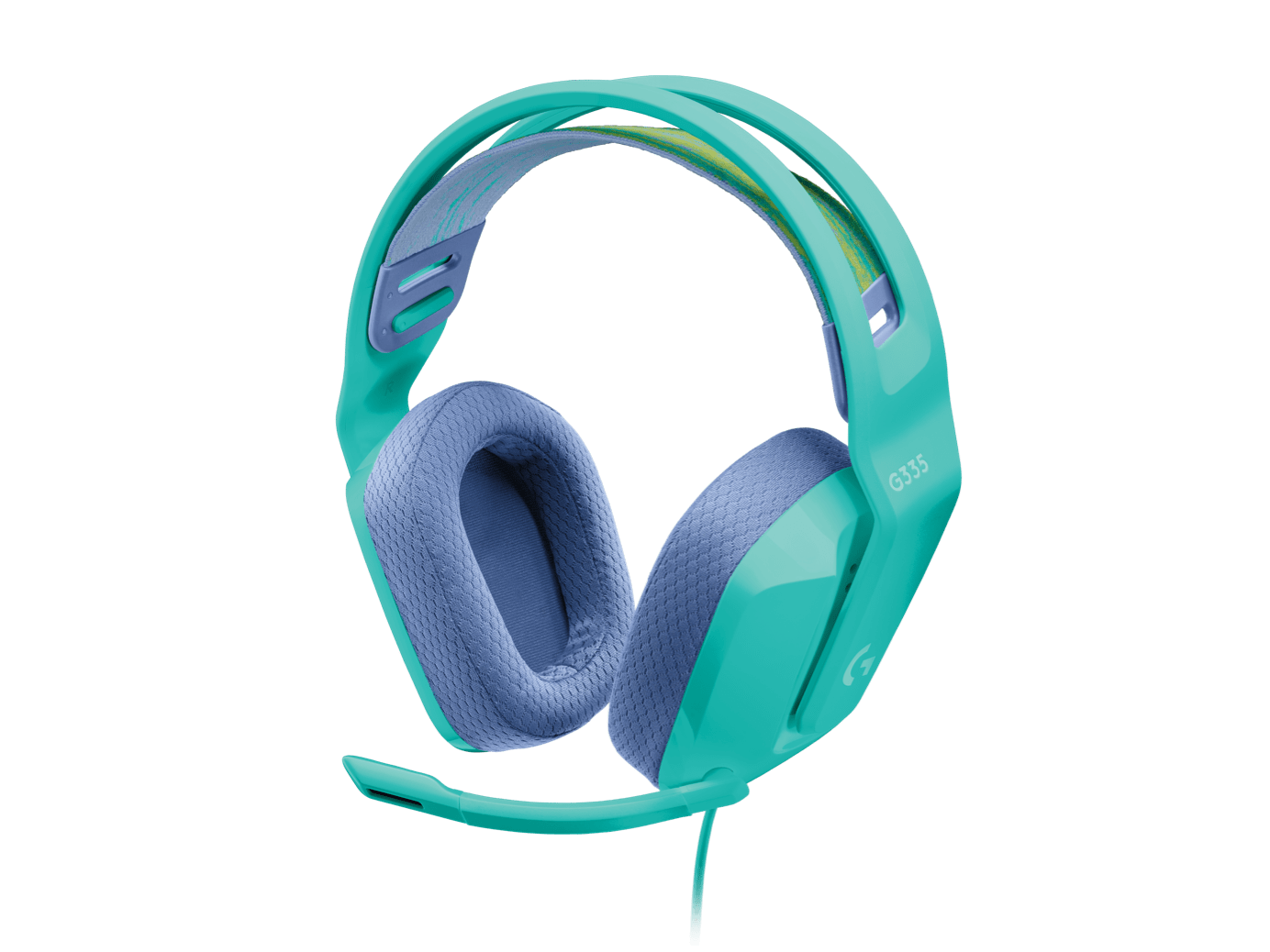 Audífono Gamer Logitech G335 Menta 1