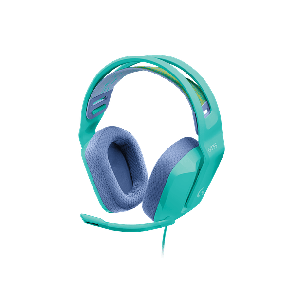 Audífono Gamer Logitech G335 Menta 1