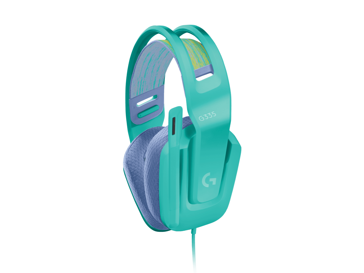 Audífono Gamer Logitech G335 Menta 2