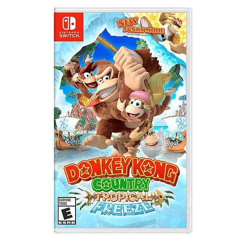 Juego Nintendo Switch Donkey Kong Country Tropical Freeze 
