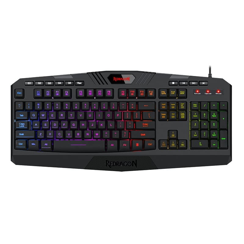 Bundle Redragon 4 en 1 Pack K503RGB-SP+M601+H120+P016 SP 2