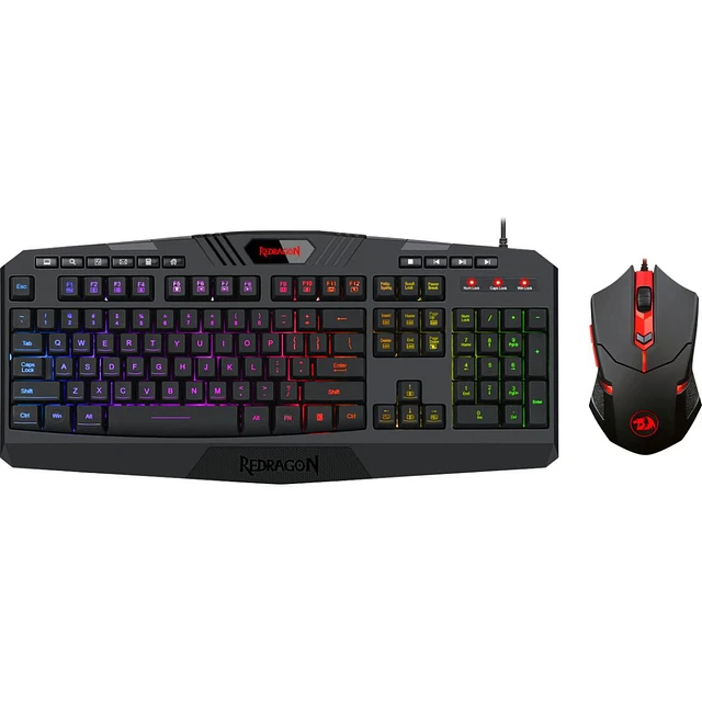 Bundle Redragon Teclado K503A + Mouse M601RGB SP 1