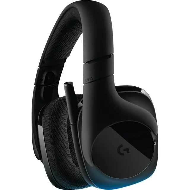 Audifono Gamer Inalámbricos Logitech G533 Negro  2