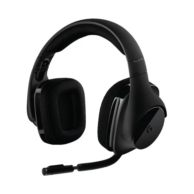 Audifono Gamer Inalámbricos Logitech G533 Negro  1