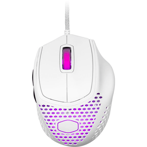 Mouse Gamer CoolerMaster MasterMouse 720 white 
