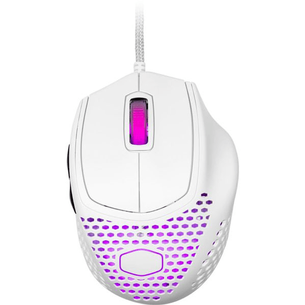 Mouse Gamer CoolerMaster MasterMouse 720 white  2