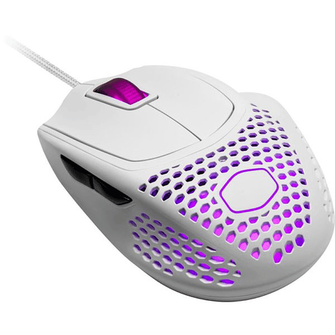 Mouse Gamer CoolerMaster MasterMouse 720 white 