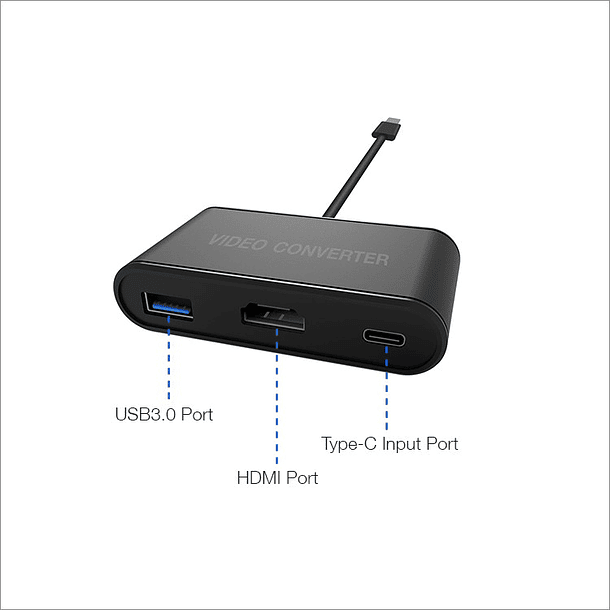 Accesorio Dobe - Adaptador HDMI para Nintendo Switch  4